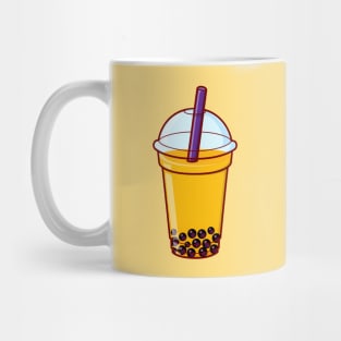 Peach Bubble Tea Mug